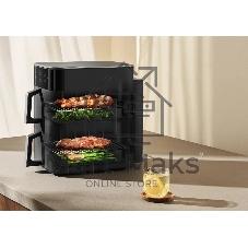 Аэрогриль Xiaomi Dual Zone Air Fryer 12L Dark Grey EU