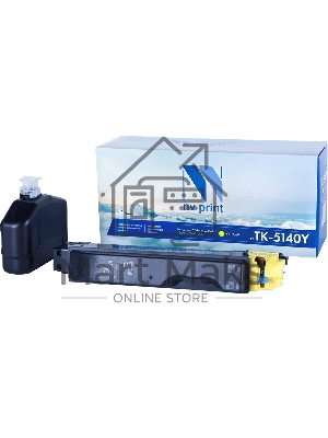 Картридж NVPrint совместимый Kyocera TK-5140 Yellow для ECOSYS M6030cdn/P6130cdn/M6530cdn (5000k)