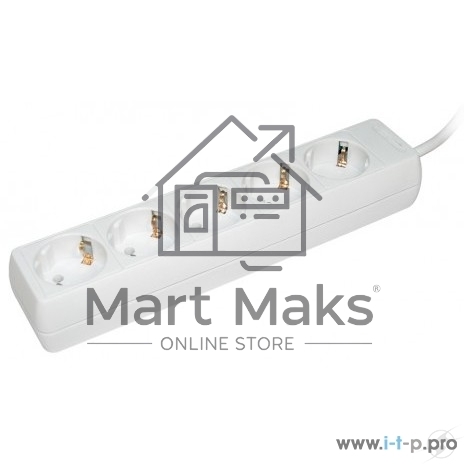Удлинитель 5х5м с заземл. 16А IP20 У05 2P+PE ИЭК WYP10-16-05-05-Z-N