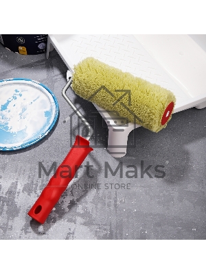 Валик Rexant полиакрил зеленый, ворс 18 мм, ширина ролика 180 мм, Ø 42 мм, бюгель 8 мм серия 