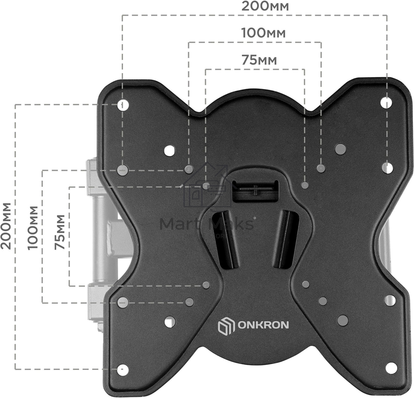 Кронштейн ONKRON M1S для телевизора 17