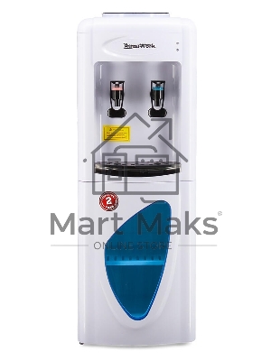 Кулер Aqua Work 0.7LDR напольный электронный белый