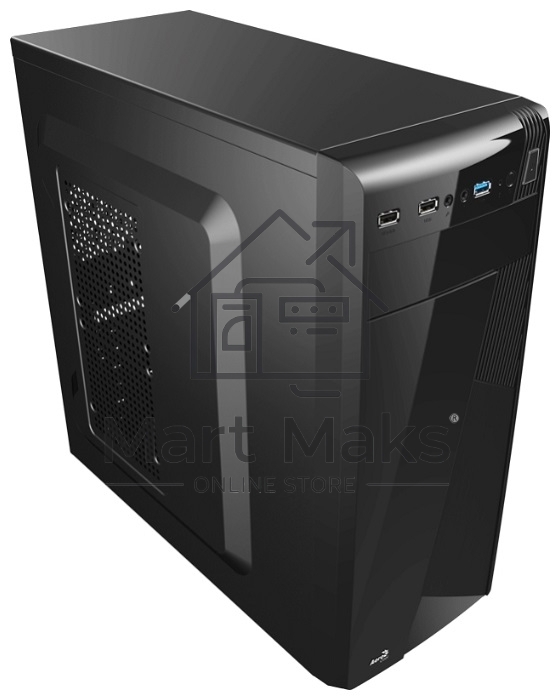 Компьютерный корпус Aerocool / Formula CS-1101 черный без БП ATX 2x120mm 1x140mm 2xUSB2.0 1xUSB3.0 audio
