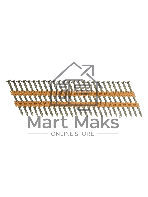 Гвозди для пнев. нейлера (крашен.), длина - 50 мм, диам. - 2,9 мм, 2000 шт. Denzel