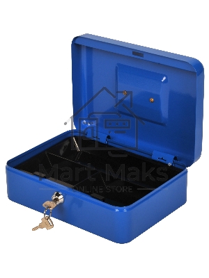 Ящик для денег Cactus CS-CB-003BL 90x250x180 синий
