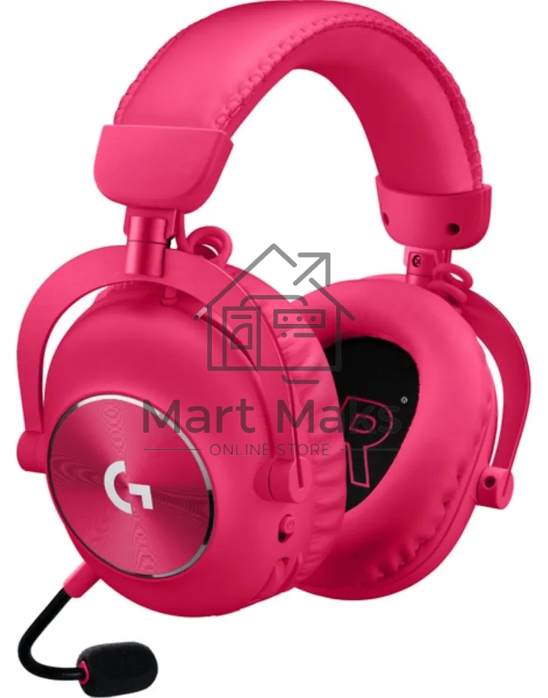 Игровая беспроводная гарнитура Logitech G Pro X 2 Wireless, розовый 981-001275