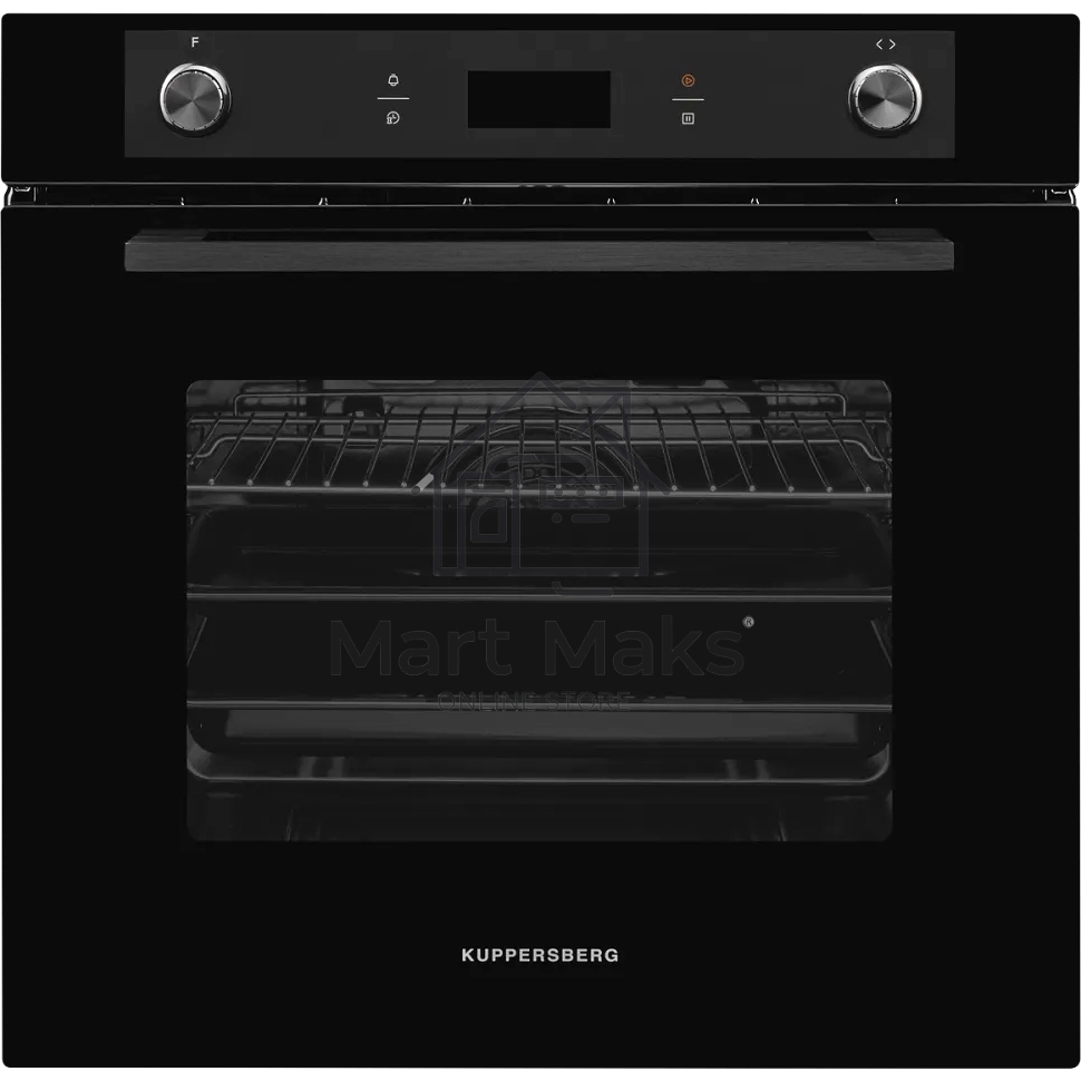 Встраиваемый духовой шкаф Kuppersberg HM 639 Black 60 см, 70 л, 9 режимов, гидролизная очистка, черный
