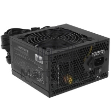 Блок питания CBR ATX 550W 80+ Bronze, DC-DC, APFC, 0.6mm, 24pin, 1*8-pin(4+4P), 1*6+2pin, 2*SATA, 4*IDE, 12cm fan, 1.2м кабель питания, черный [PSU-ATX550-12GM] BOX
