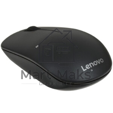 Мышь беспроводная Lenovo 400 черный, 2400 dpi, радиоканал, USB-C, кнопки - 4