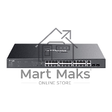 Коммутатор TP-Link Omada 28-Port Gigabit Easy Managed Switch with 24-Port PoE+