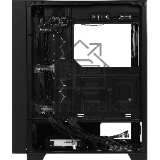 Компьютерный корпус Montech AIR 1000 PREMIUM черный без БП ATX 1x120мм 3x140мм 2xUSB3.0 audio bott PSU
