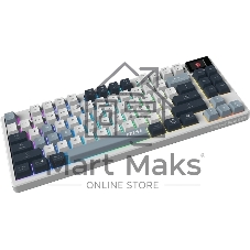 Клавиатура MSI Forge GK600 гибридная, Bluetooth, радиоканал, белый