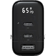 Сетевое зарядное устройство Magssory ACH009 65W (PD3.0+PPS+QC4+AFC+FCP+SCP) универсальное черный
