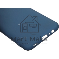 Чехол (клип-кейс) BoraSCO Microfiber Case для Samsung Galaxy A03 синий