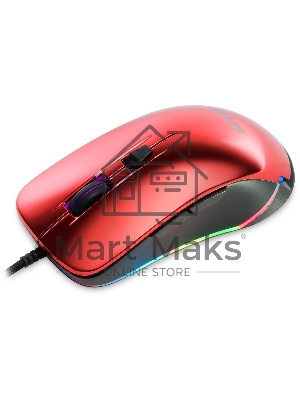 Мышь проводная GMNG 850GM красный, 7200 dpi, USB, кнопки - 6