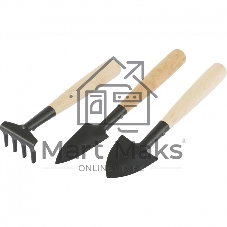 Набор по уходу за комнатными растениями Palisad деревянные рукоятки, 3 предмета