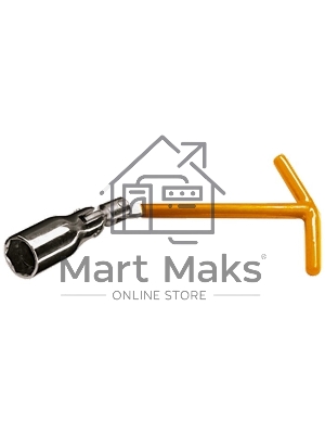 Ключ свечной, 16 мм, с шарниром Sparta Ключ свечной, 16 мм, с шарниром Sparta