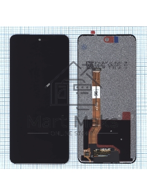 Дисплей для Realme C55 RMX3710, C67 RMX3890, Oneplus Nord CE3 Lite 5G с тачскрином черный orig lcd