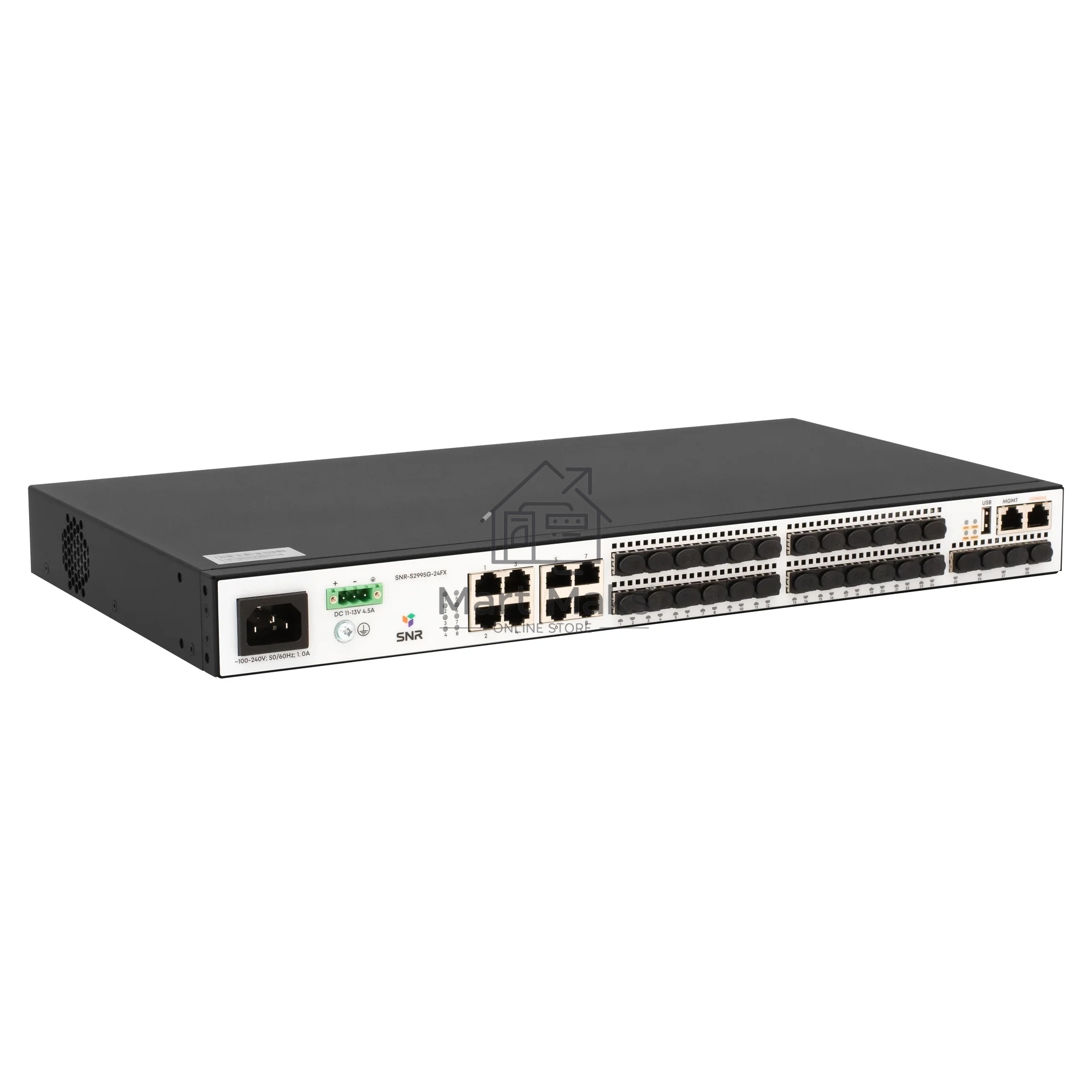 Коммутатор SNR SNR-S2995G-24FX, 1Гбит/с, количество портов 24 шт, (L3)