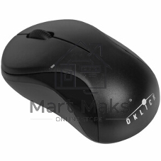 Мышь беспроводная Oklick 605SW черный, 1200 dpi, радиоканал, USB, кнопки - 3