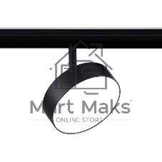 Светильник трековый светодиодный GL3855 BK черный IP20 18W 4200K 48V D115*30