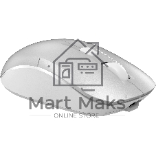 Мышь беспроводная A4Tech Fstyler FB26CS Air2 серебристый, 2000 dpi, Bluetooth / USB, Bluetooth / радиоканал, кнопки - 4