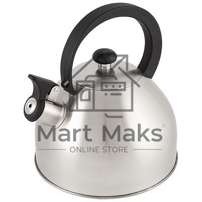 Чайник для плиты MALLONY из нерж стали со свистком 