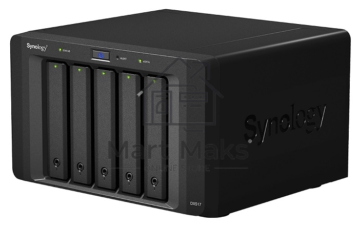 Модуль расширения СХД Synology 5BAY NO HDD ESATA DX517