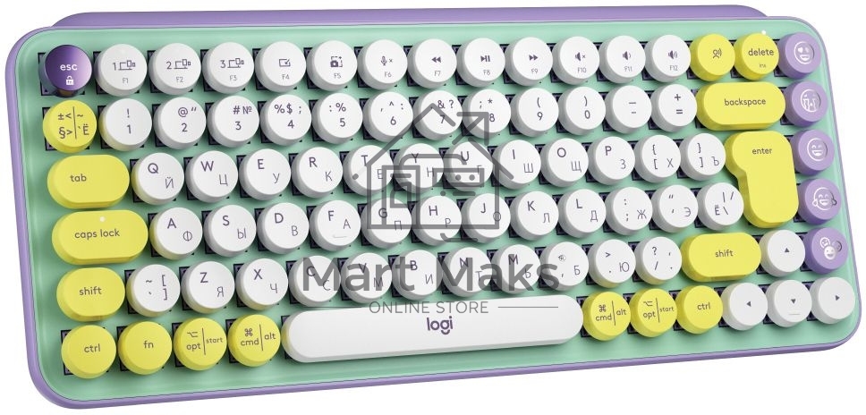 Клавиатура Logitech Keyboard POP KEYS DAYDREAM_MINT