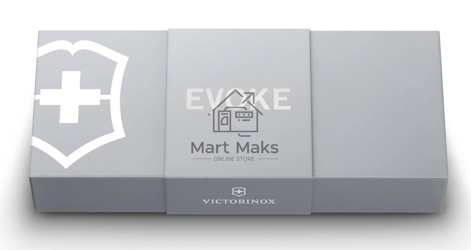 Нож перочинный Victorinox Evoke Alox (0.9415.D26) 136мм 5функц. серебристый подар.коробка