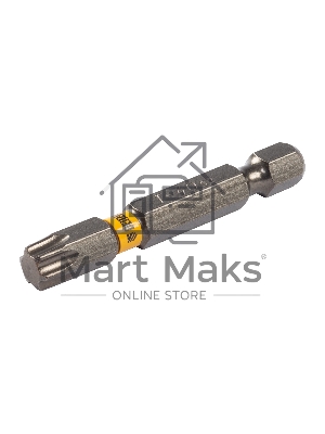 Набор бит TORX 40х50, сталь S2, шестигранный профиль, 10 шт. Denzel