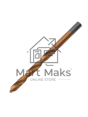 Сверло по металлу Matrix, 7 мм, HSS, нитридтитановое покрытие, цилиндрический хвостовик