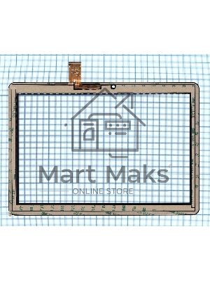 Сенсорное стекло (тачскрин) DP101279-F1 черное