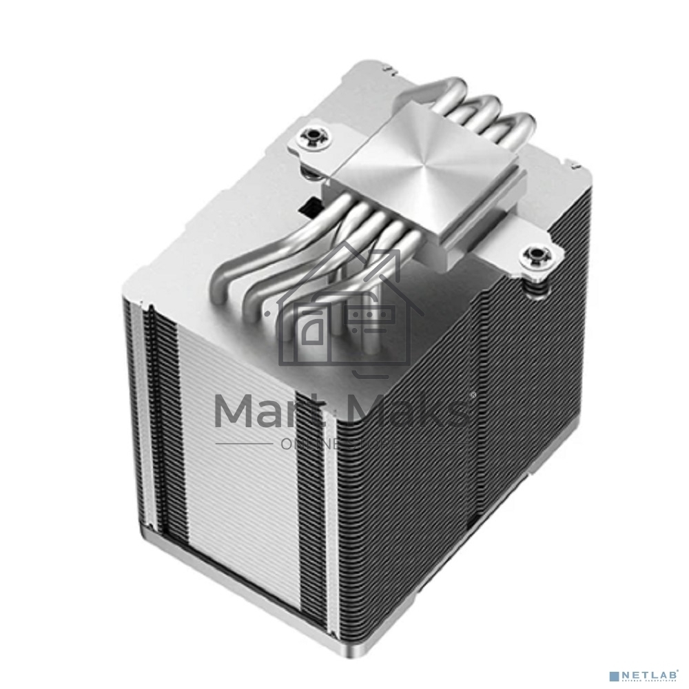 Кулер для процессора DEEPCOOL AK500 серебристый/черный, 120 мм, алюминий/медь, 1850 об/мин, 31.5 дБ, 4 pin, 240 Вт, 158 мм
