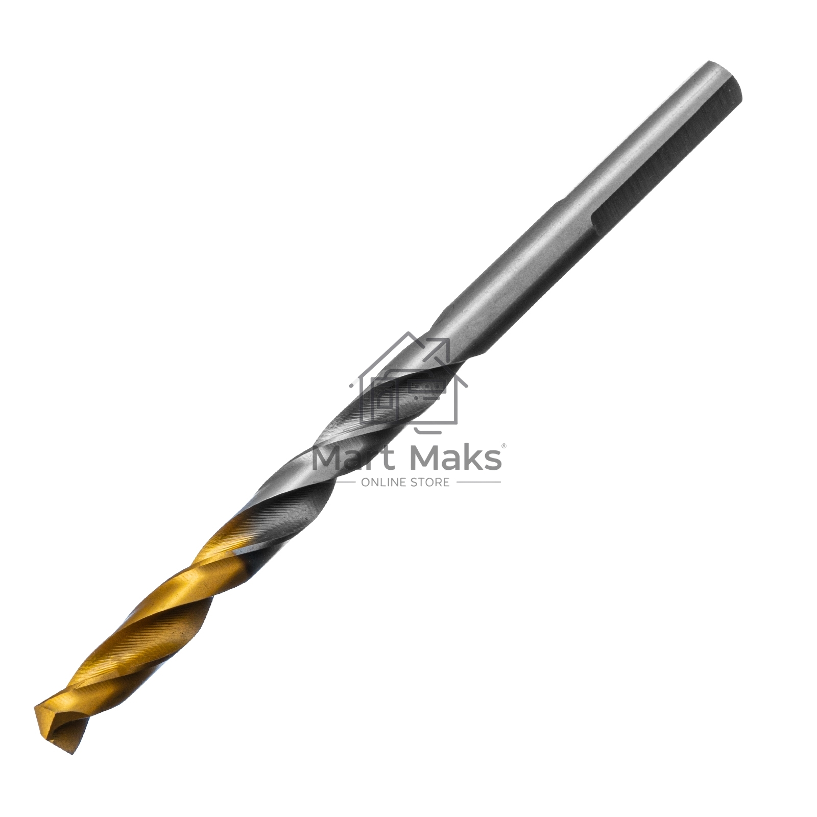 Сверло спиральное по металлу 5,5 x 93мм, Р6М5, Golden Tip Denzel