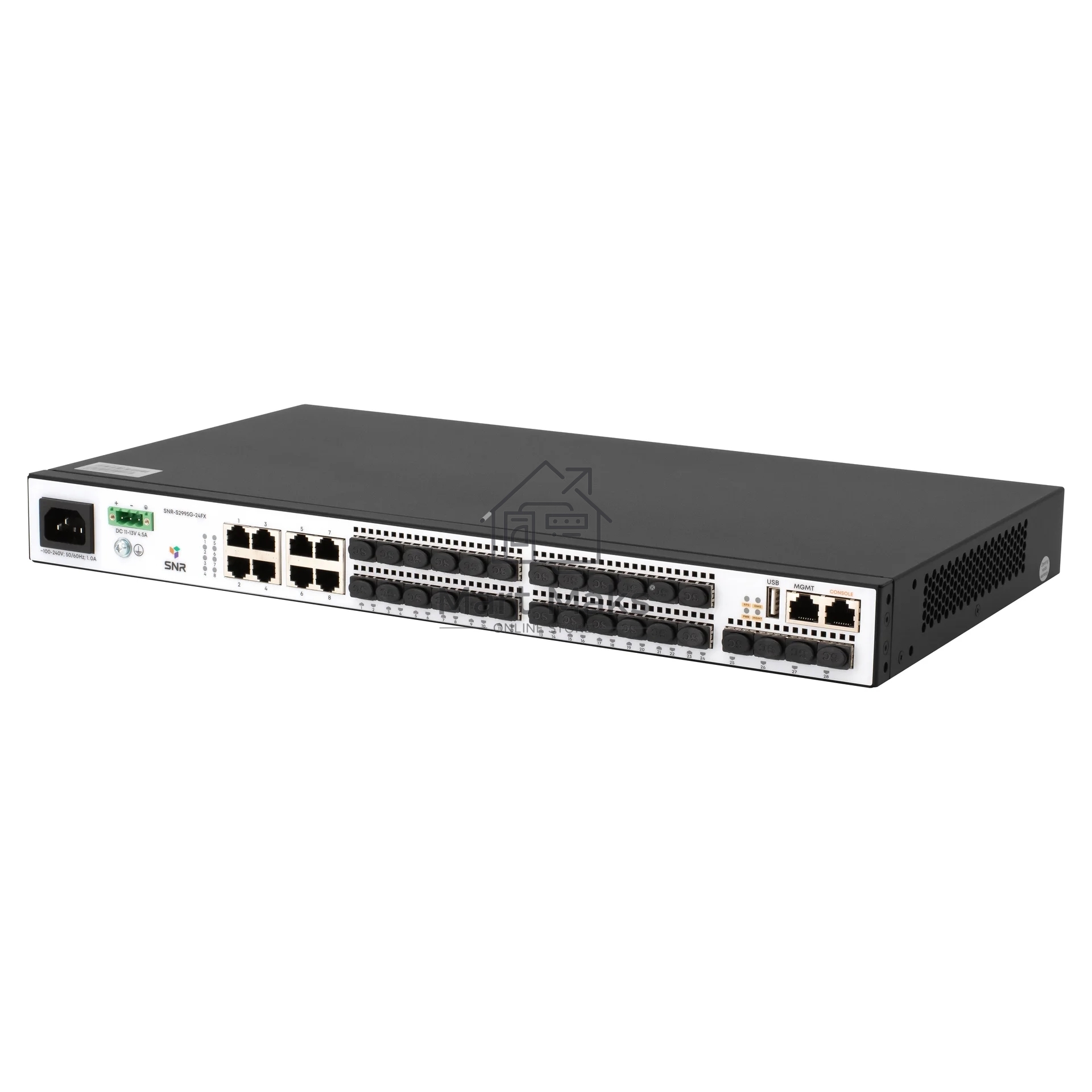 Коммутатор SNR SNR-S2995G-24FX, 1Гбит/с, количество портов 24 шт, (L3)