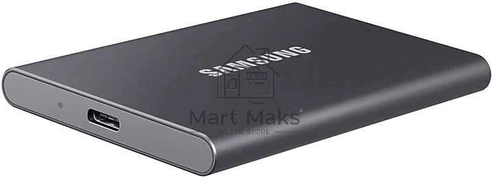 Твердотельный диск Samsung T7 Shield MU-PC2T0K серый титан, 4TB 3D NAND TLC, USB 3.2 Type-C R/W - 1050/1000 MB/s