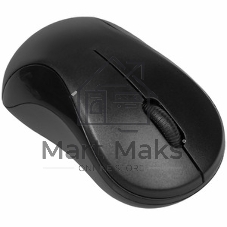 Мышь беспроводная Oklick 605SW черный, 1200 dpi, радиоканал, USB, кнопки - 3