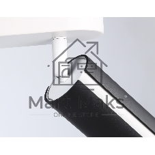 Светильник Ambrella light TN51605/3 BK/WH черный/белый GU10/3 380*60*195