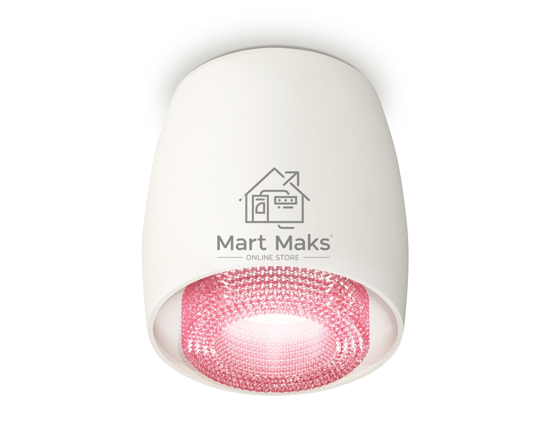 Светильник Ambrella Light XS1141022 SWH/PI белый песок/розовый MR16 GU5.3 (C1141, N7193)