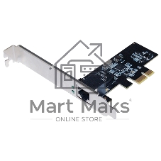 Сетевая карта SUNRICH PCIe 2.5G 4-Speed Multi-Gigabit Network Adapter w/1 x additional LP BKT,ST Lab
