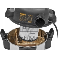 Строительный пылесос DeWalt DXV30SAPTA 750Вт (уборка: сухая/влажная) серебристый