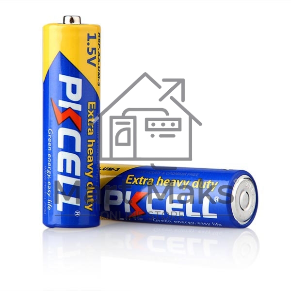 Солевой элемент питания PKCELL R6P-4B тип - AA 4 шт в блистере