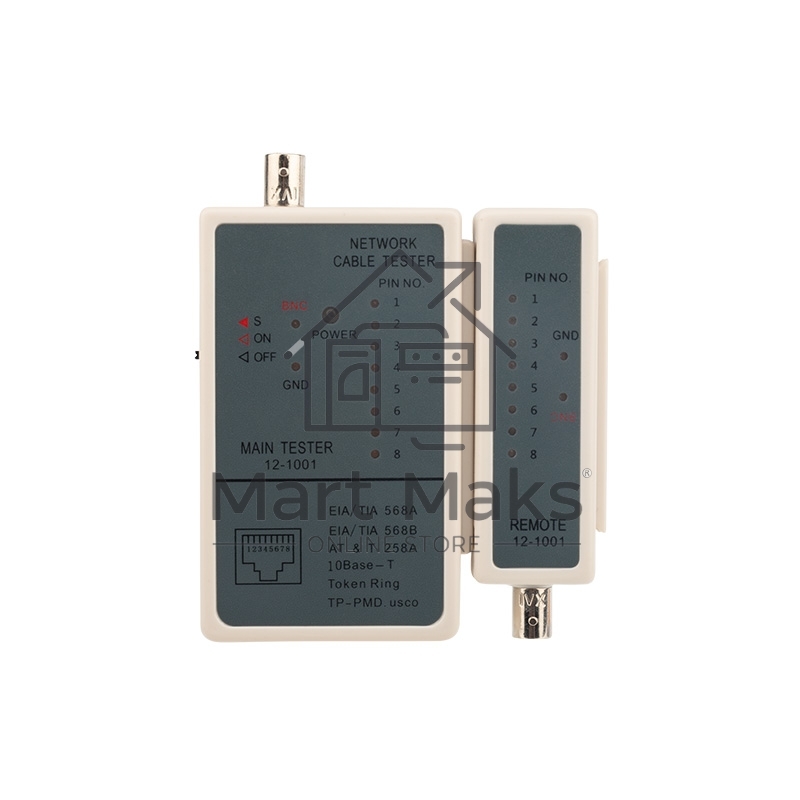 Тестер кабеля RJ-45 + BNC 5248 Rexant