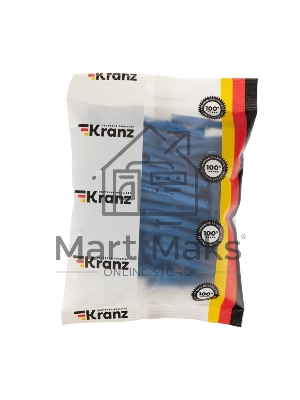 Дюбель распорный KRANZ 6х35, синий, пакет (50 шт./уп.)