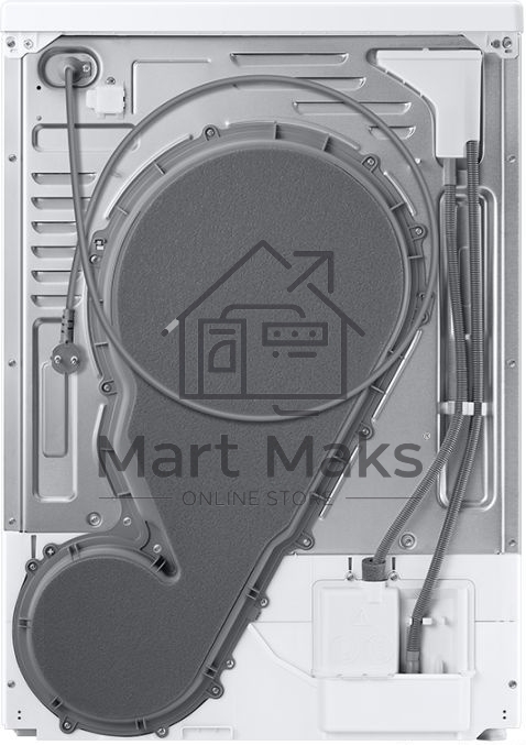 Сушильная машина Samsung DV90T5240AW/LP белый, 9 кг, сушка - тепловой насос, программ - 14, 60 x 85 x 65 см
