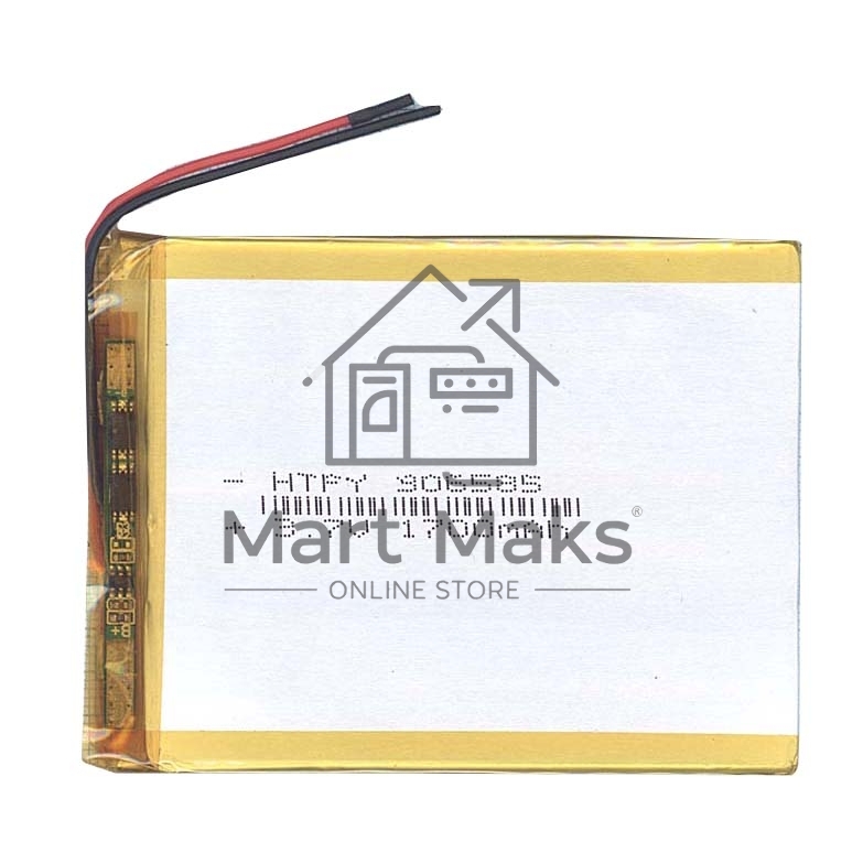 Аккумулятор Li-Pol (батарея) 3*65*85мм 2pin 3.7V/1700mAh