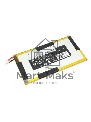 Аккумуляторная батарея P708 для планшета Dell Venue 7 3740 3.8V 4550MAH 17.29WH