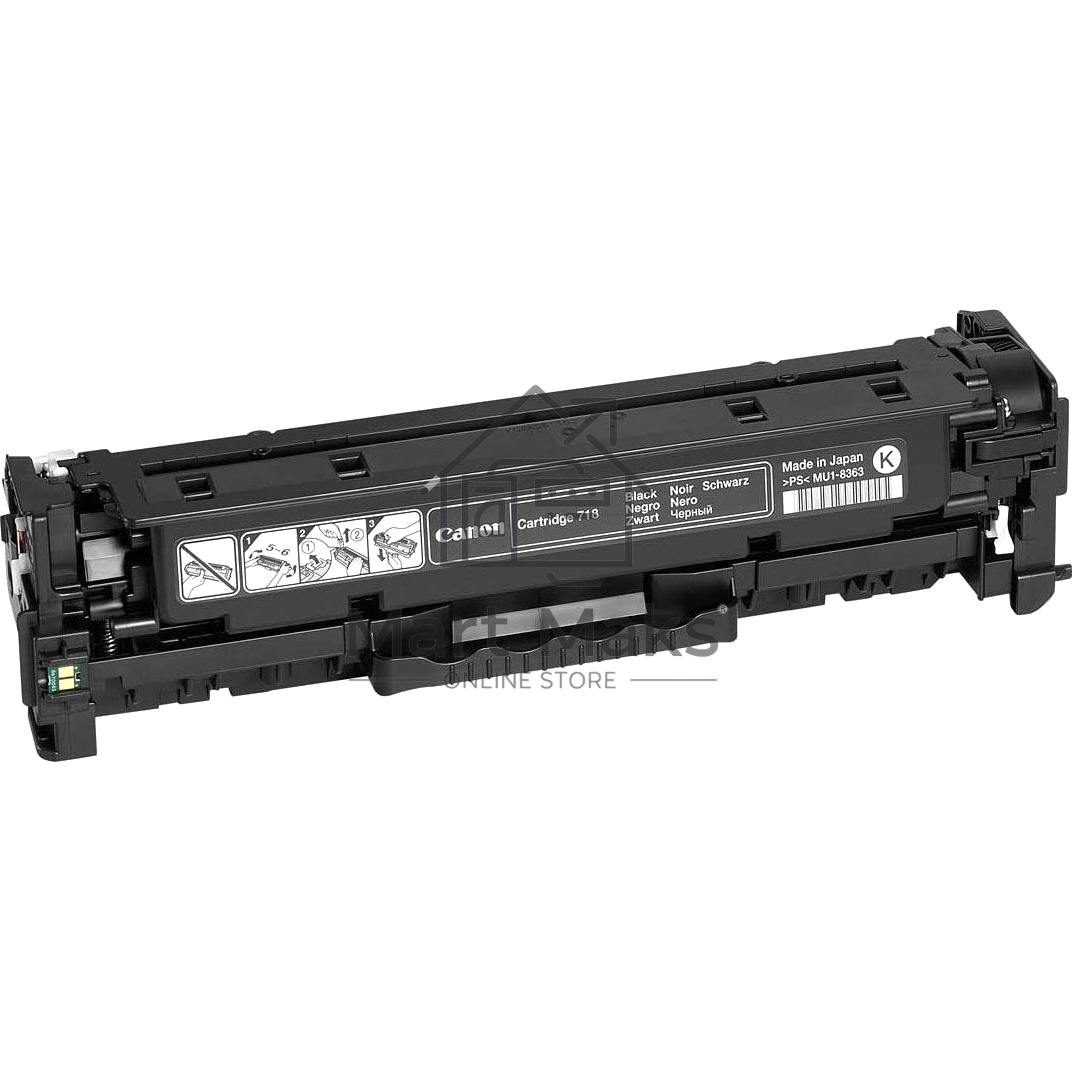 Картридж лазерный Canon Cartridge 718BK (2662B002) черный (3400 стр.) для Canon LBP7200/MF8330/8350