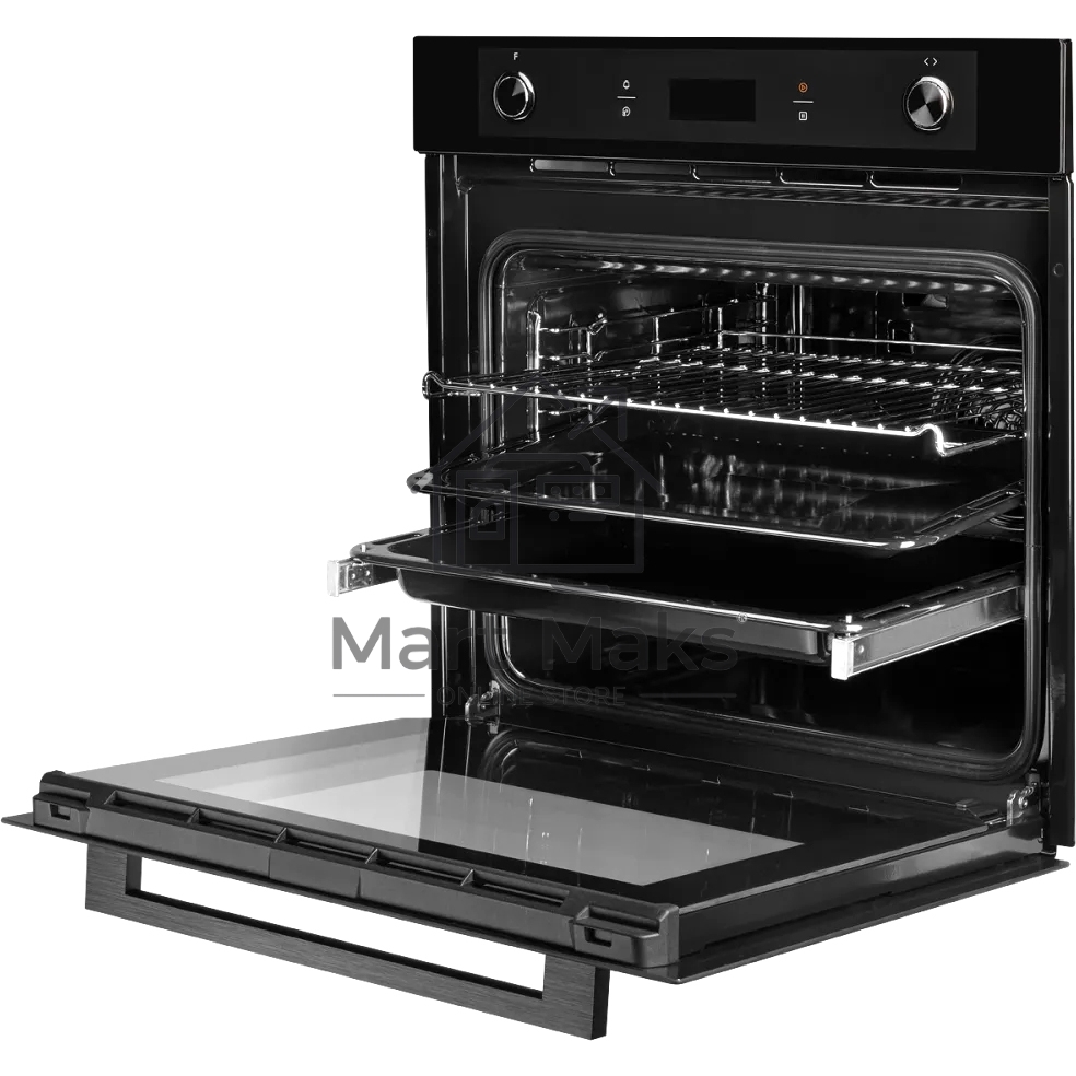 Встраиваемый духовой шкаф Kuppersberg HM 639 Black 60 см, 70 л, 9 режимов, гидролизная очистка, черный
